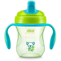 Chicco Feeding Semi-Soft Spout Trainer Sippy Cup 6M+ | Green Image 1