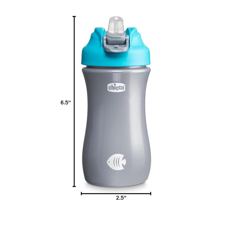 Chicco Feeding - Soft Spout Tumbler 12Oz. 18M+,Teal Image 10