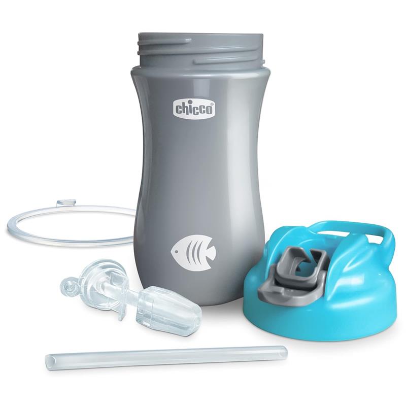 Chicco Feeding - Soft Spout Tumbler 12Oz. 18M+,Teal Image 5