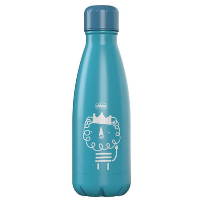 Chicco - Feeding Stainless Steel Insulated Water Bottle 12Oz Teal Image 1