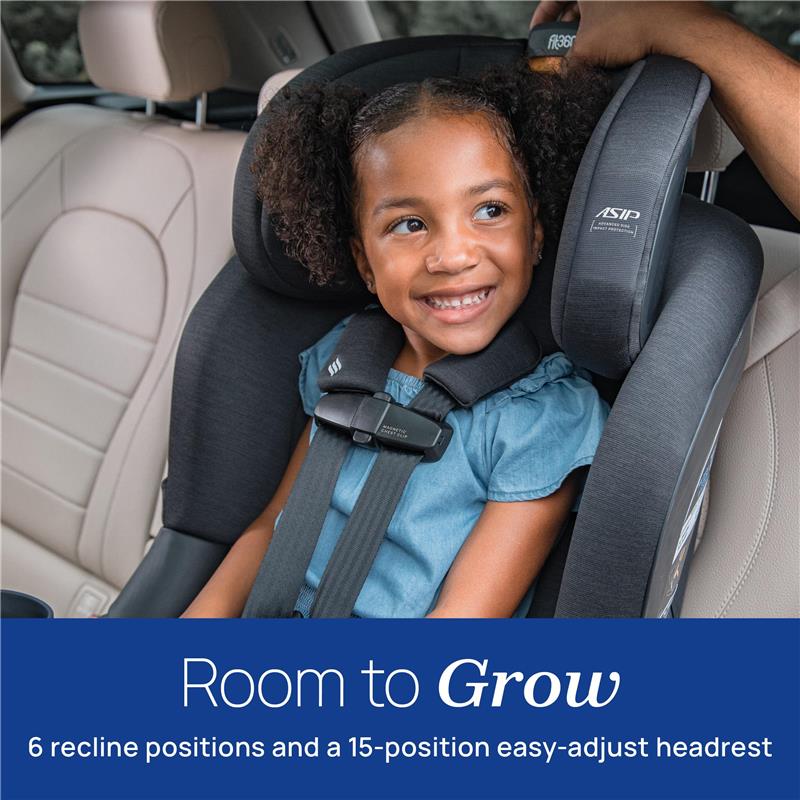 Chicco - Fit360 ClearTex Rotating Convertible Car Seat, Carbon/Grey Image 6