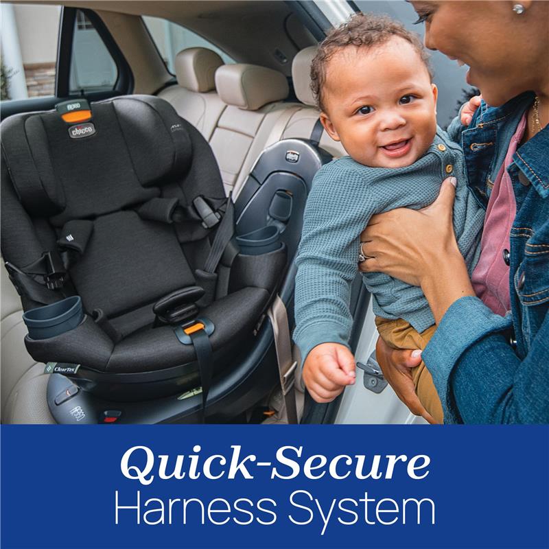 Chicco - Fit360 Cleartex Rotating Convertible Car Seat, Obsidian Image 3