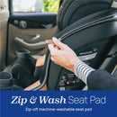 Chicco Fit360 Zip ClearTex Rotating Convertible Car Seat, Jet Image 4