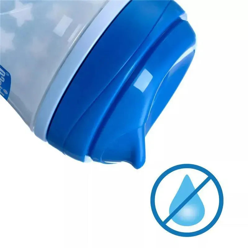 Chicco Glow In Dark Insulated Rim Spout Trainer Cup 9Oz, Blue, 12M+ Blue Image 5