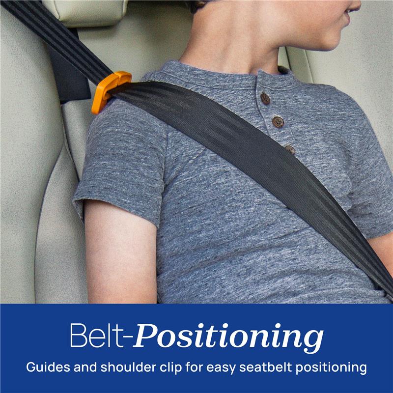 Chicco Gofit Cleartex Backless Booster Car Seat, Shadow Image 6