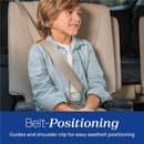 Chicco - GoFit ClearTex Plus Backless Booster Car Seat, Obsidian/Black Image 7