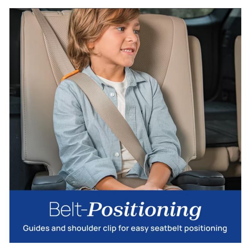 Chicco - GoFit ClearTex Plus Backless Booster Car Seat, Static Image 7