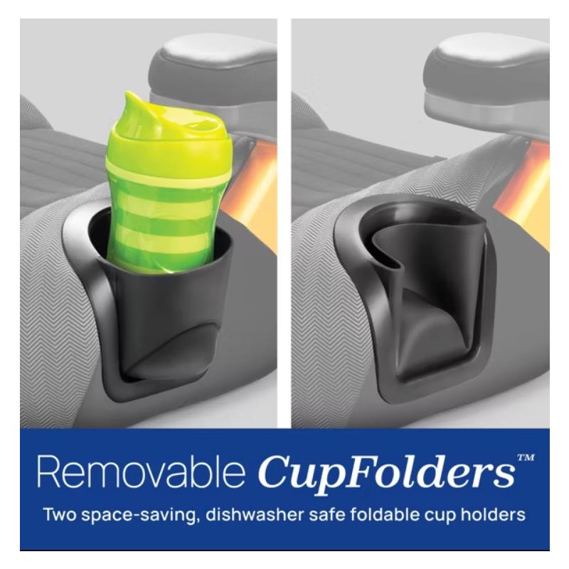 Chicco - GoFit ClearTex Plus Backless Booster Car Seat, Static Image 8