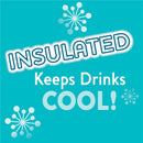 Chicco Insulated Flip-Top Straw Cup 9oz 2-Pack - Cars & Checker Image 6