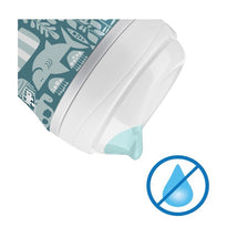 Chicco Insulated Rim Spout Trainer Sippy Cup 9Oz, Ocean Print/Surf 12M+ Image 2