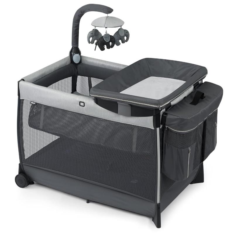 Chicco - Lullaby Zip All-in-One Portable Playard, Driftwood/Grey Image 1