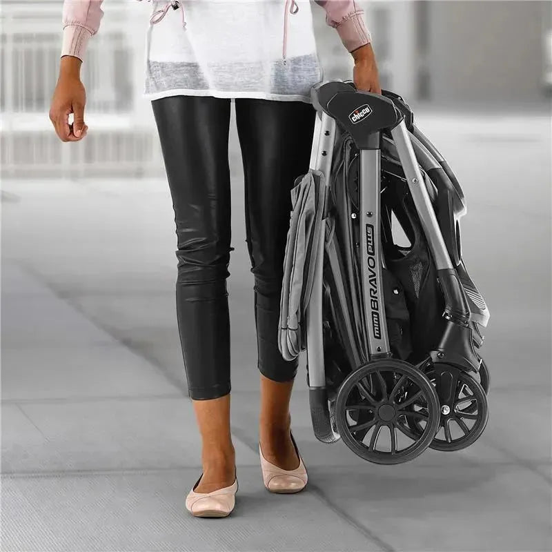 Chicco Mini Bravo Plus Stroller - Graphite Image 6