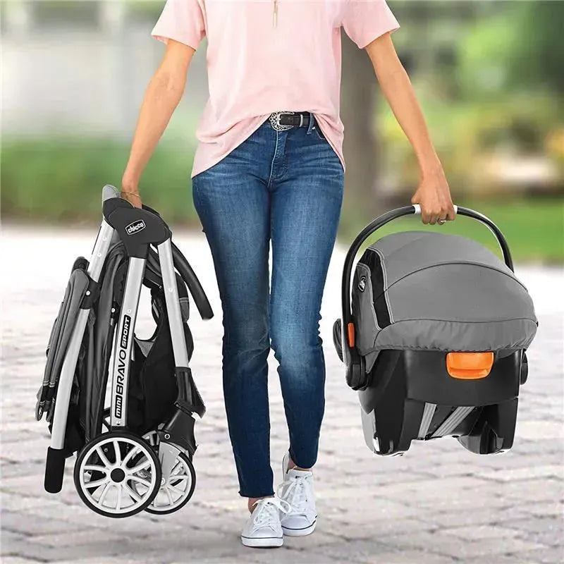 Chicco Mini Bravo Sport Travel System, Carbon Image 4