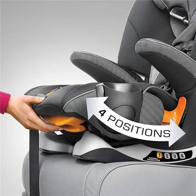 Chicco MyFit Harness Booster Car Seat, Fathom Image 4