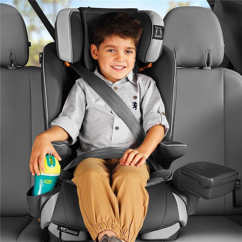 Chicco Myfit Zip Air Harness+Booster Car Seat, Q Collection Image 4