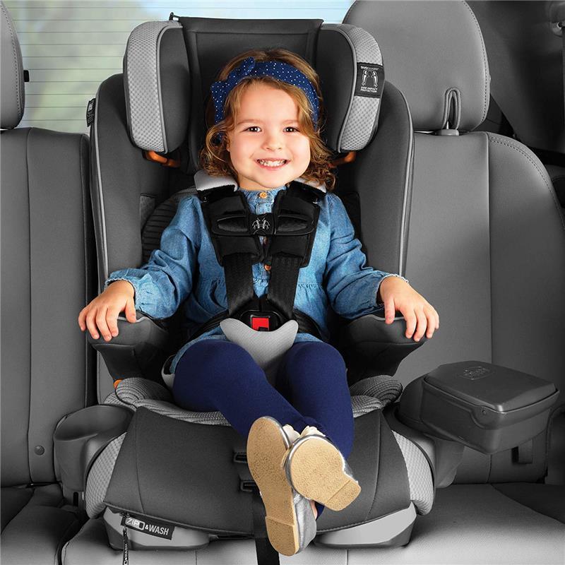 Chicco Myfit Zip Air Harness+Booster Car Seat, Q Collection Image 5