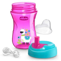 Chicco - Natural Fit Straw Trainer Cup, Pink/Purple Image 2