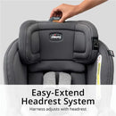 Chicco Nextfit Max Cleartex Extended-Use Convertible Car Seat - Cove Image 7