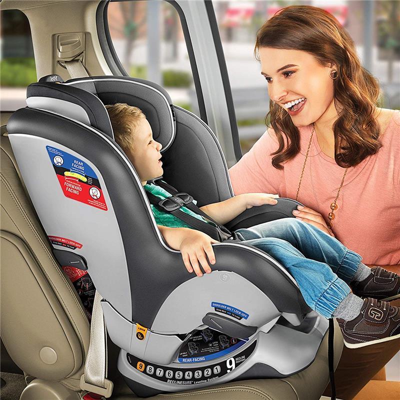 Chicco NextFit Zip Convertible Car Seat - Carbon Image 5