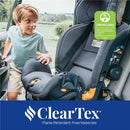 Chicco OneFit LX ClearTex All-in-One Car Seat with LeverLock Installation, Slim Design, Convertible Car Seat, Smoke/Grey Image 8