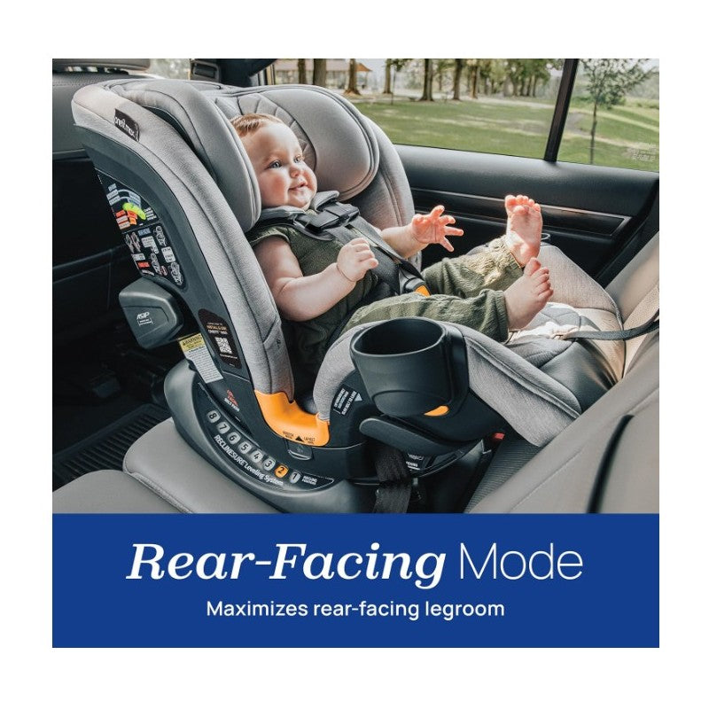 Chicco Onefit Max Cleartex All-In-One Car Seat, Ash Image 9