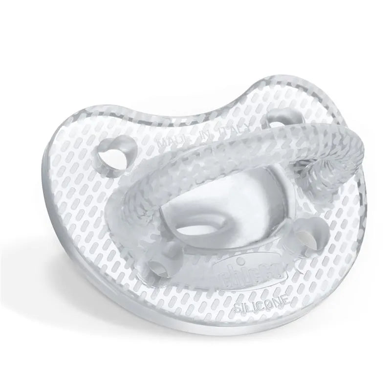Chicco - Physioforma Luxe Pacifier 6-16M, Crystal Clear  Image 7