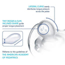 Chicco - Physioforma Luxe Pacifier 6-16M, Crystal Clear  Image 9