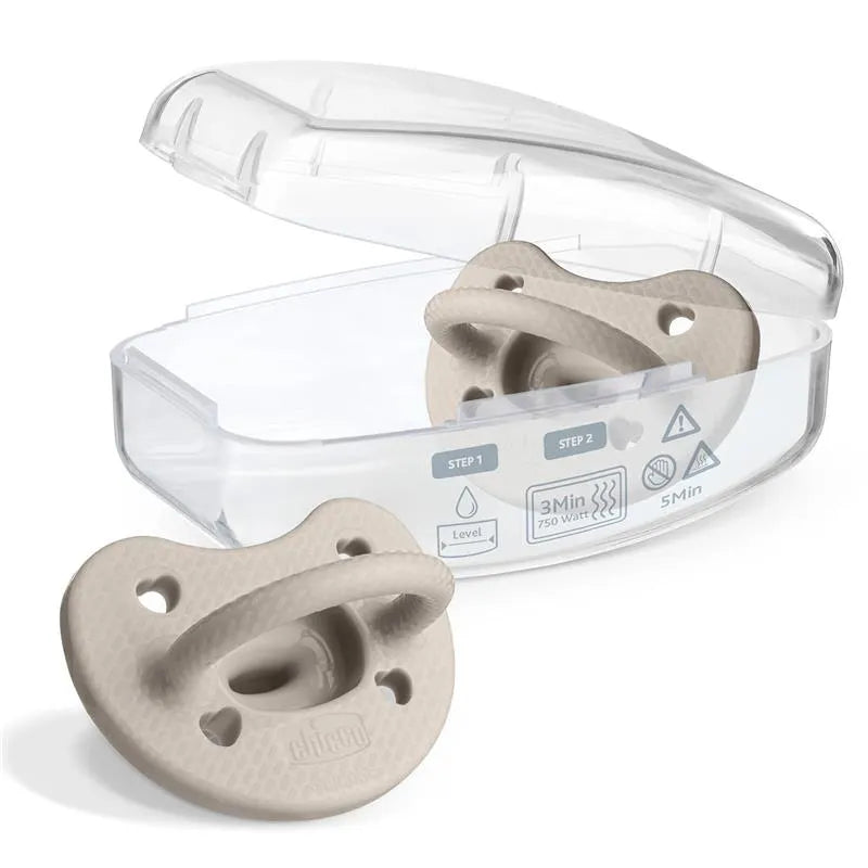 Chicco - Physioforma Luxe Pacifier 6-16M, Grey Image 4