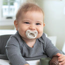 Chicco PhysioForma Luxe Silicone One Piece Pacifier for Babies Aged 0-6m Pearl Grey Image 9