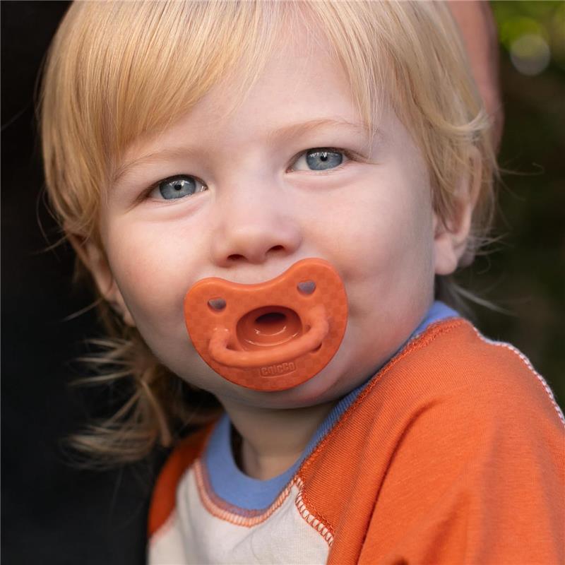 Chicco - PhysioForma Luxe Silicone One Piece Pacifier for Babies Aged 16-24m 2pkTerracota Image 6