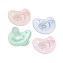 Chicco Physioforma Orthodontic Silicone Pacifiers 0-6M Spring Collection, 4Pk Image 1