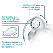 Chicco - PhysioForma® Orthodontic One-Piece Silicone Pacifier, 0-6m, Clear 4-Pack Image 2