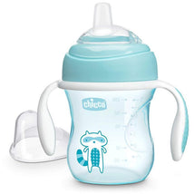 Chicco Silicone Spout Transition Sippy Cup 7 Oz - Blue 4+ Image 2
