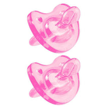 Chicco Soft Silicone Pacifiers 0-6m, 2pack, Pink Image 1