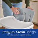 Chicco - Zest 4-in-1 Folding High Chair, Feeding Chair, Seasalt/Grey Image 5