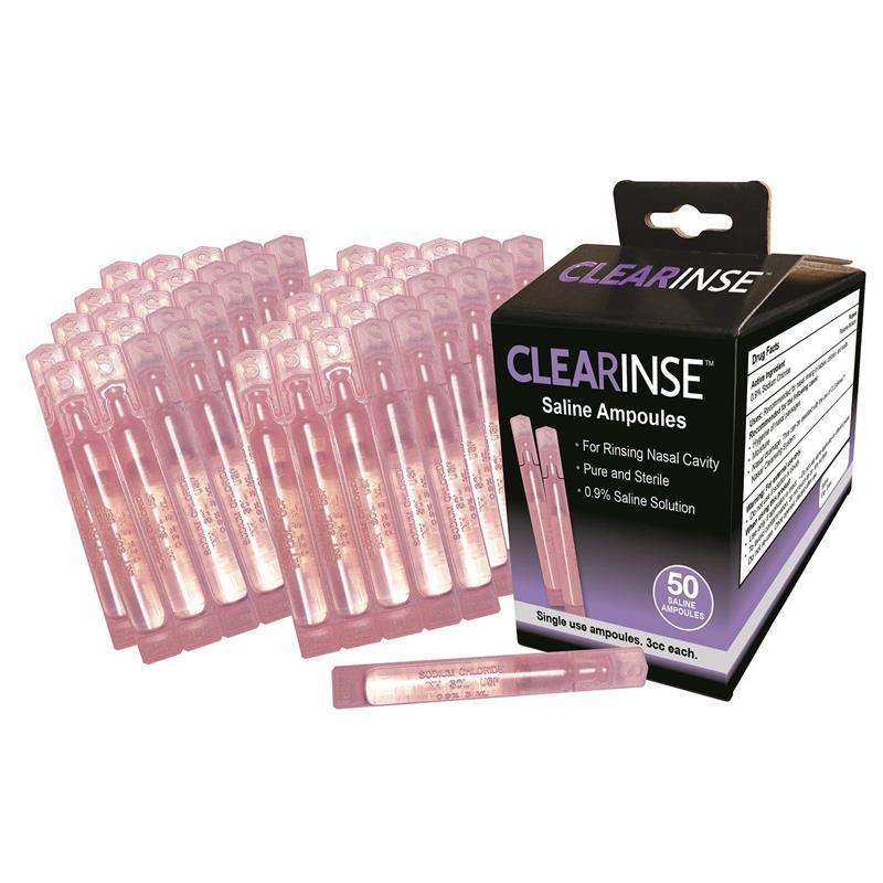 Clearinse - Saline Ampoules, 50 Count Image 2