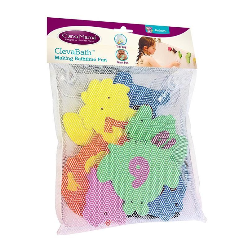 Clevamama Baby Bath Toys and Tidy Bag Image 7