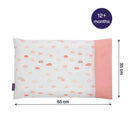 Clevamama - Clevafoam Toddler Pillow Case, Coral Image 7