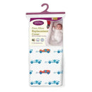 Clevamama Replacement Pram Pillow Case - Blue Image 2