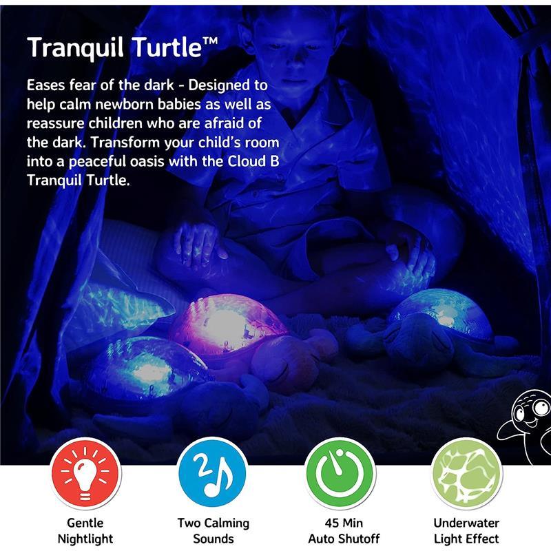 Cloud B - Ocean Projector Nightlight, Tranquil Turtle Image 6