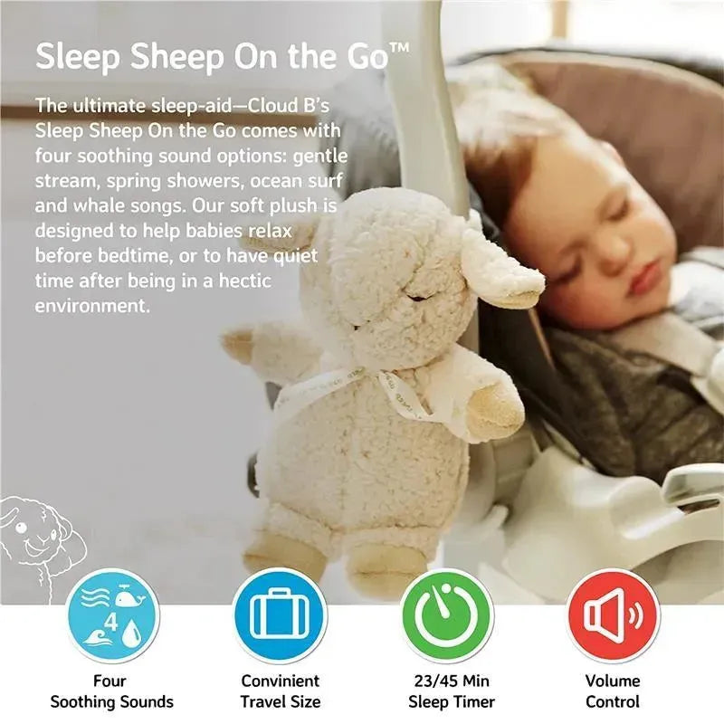 Cloud B - Travel Soothing Sound Machine, Sleep Sheep on the Go Image 9