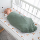 Comfy Cubs 4Pk Muslin Swaddle Blankets, Sage, Pacific Blue, Fern, Neptune Image 2