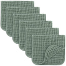 Comfy Cubs - 6Pk Muslin Burp Cloths Fern Image 1
