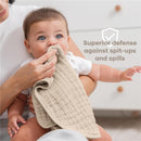 Comfy Cubs - 6Pk Muslin Burp Cloths, Sand Image 4