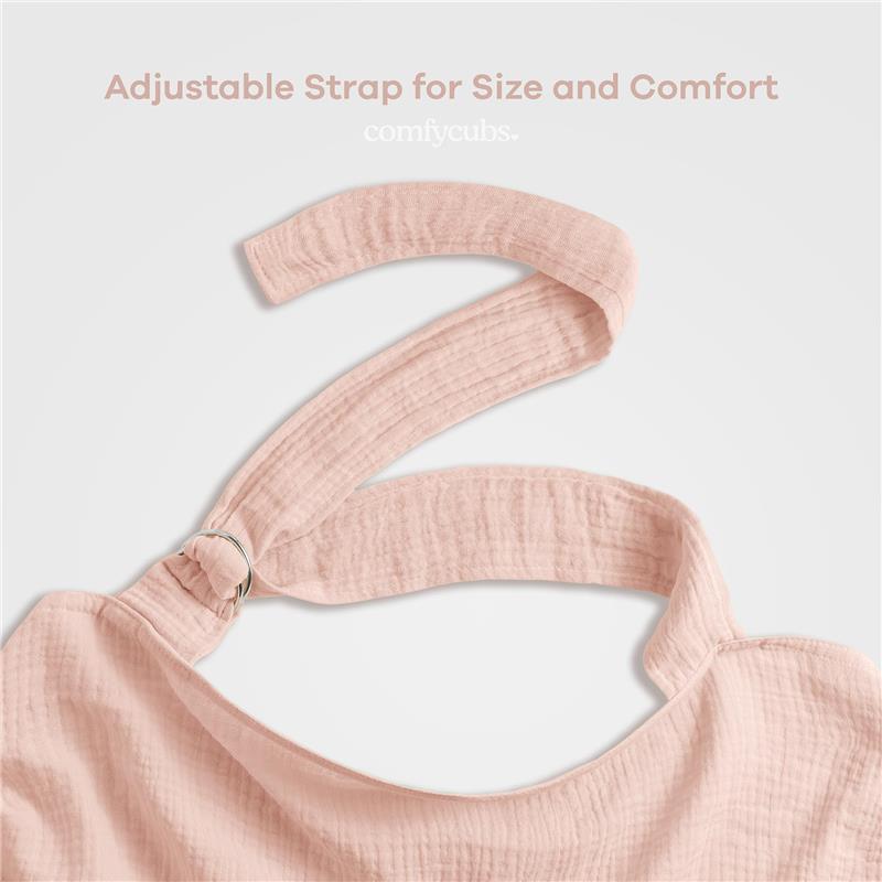 Comfy Cubs - Muslin Nursing Cover, Blush Image 3