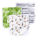Copper Pearl - 3Pk Premium Baby Burp Cloths Noah Set Image 1