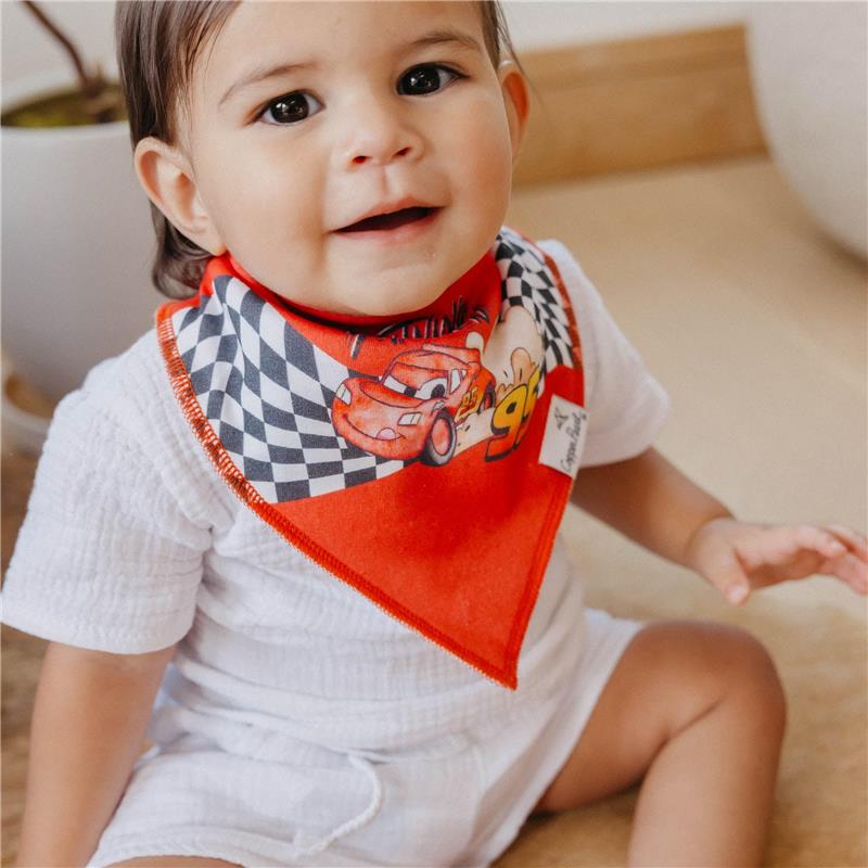 Copper Pearl 4Pk Disney Pixar Cars Bandana Bib Set Image 5