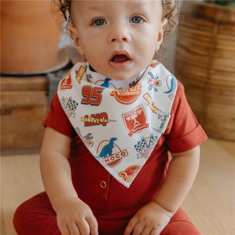 Copper Pearl 4Pk Disney Pixar Cars Bandana Bib Set Image 7