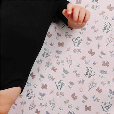 Copper Pearl - Disney Minnie Mouse's Bowquet Premium Crib Sheet Image 2