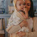 Copper Pearl - Large Premium Knit Baby 3 Layer Stretchy Quilt Blanket Hunny Image 5